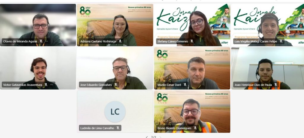 Estagiários apresentam projetos Kaizen durante evento na Zilor