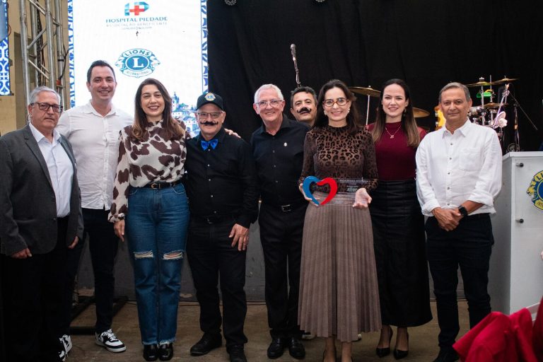 Fomos homenageados pelo Lions Clube e o Hospital Piedade