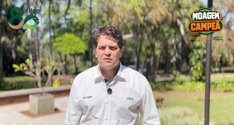 Moagem Campeã: mensagem de Marcos Reis