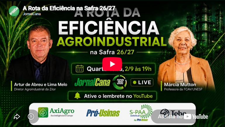 Artur Melo compartilha experiências sobre eficiência industrial em live do JornalCana